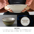 Minoru Sendan Noodle Bowl 21.5D - Navy