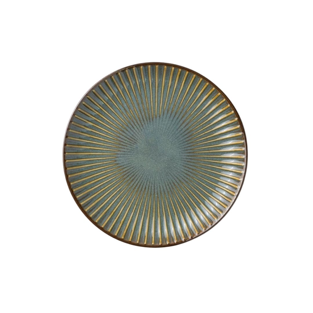 Minoru Sendan Plate 21D - Grey