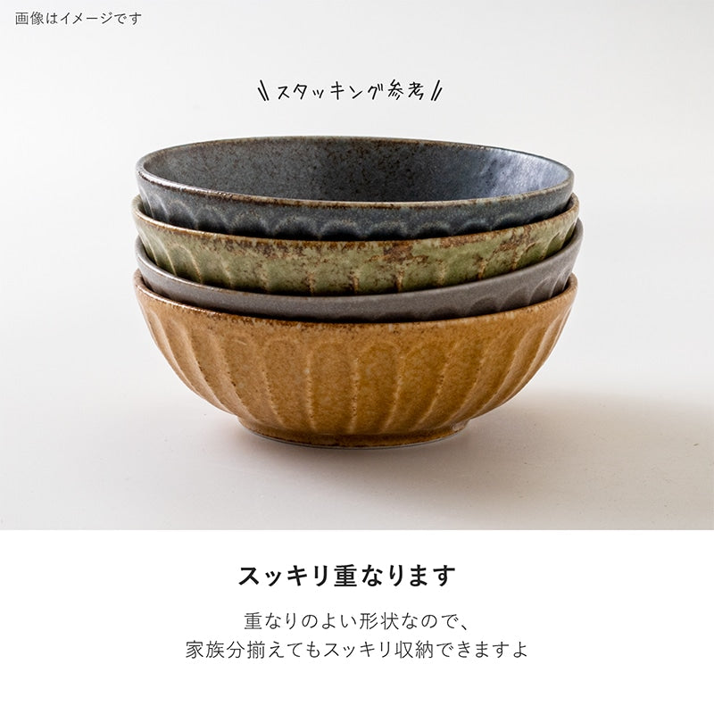 Minoru Tetote Bowl 13D Kobiki White