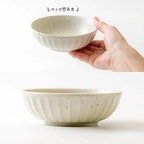 Minoru Tetote Bowl 13D Kobiki White