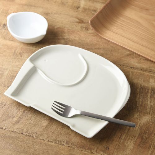 Miyama Animal Life Elephant Divider Plate