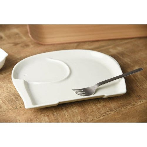 Miyama Animal Life Elephant Divider Plate