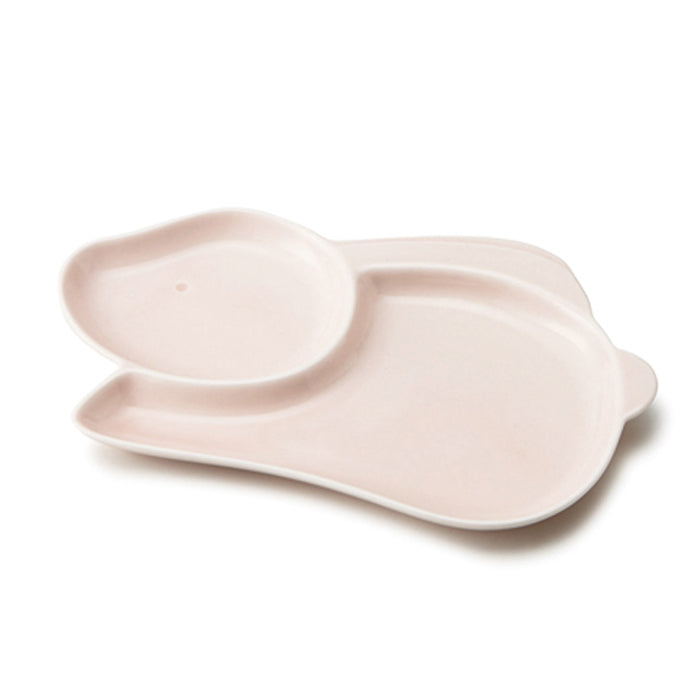 Miyama Animal Life Rabbit Divider Plate