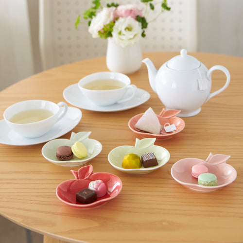 Miyama Apple Plate 5P Set