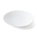 Miyama Crease Oval Plate 25D - White