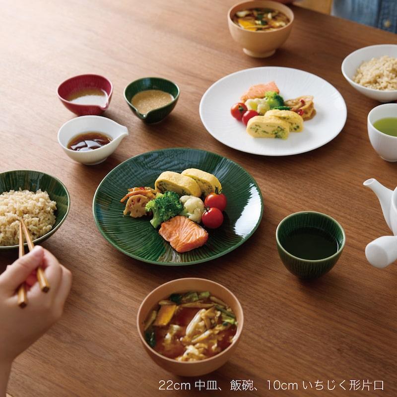 Miyama Crease Serving Plate 27D - White