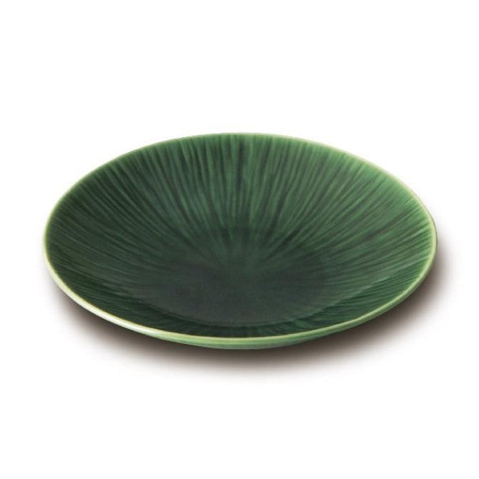 Miyama Crease Small Plate 16D - Oribe
