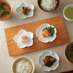 Miyama Gaku Mokko Small Dish - White