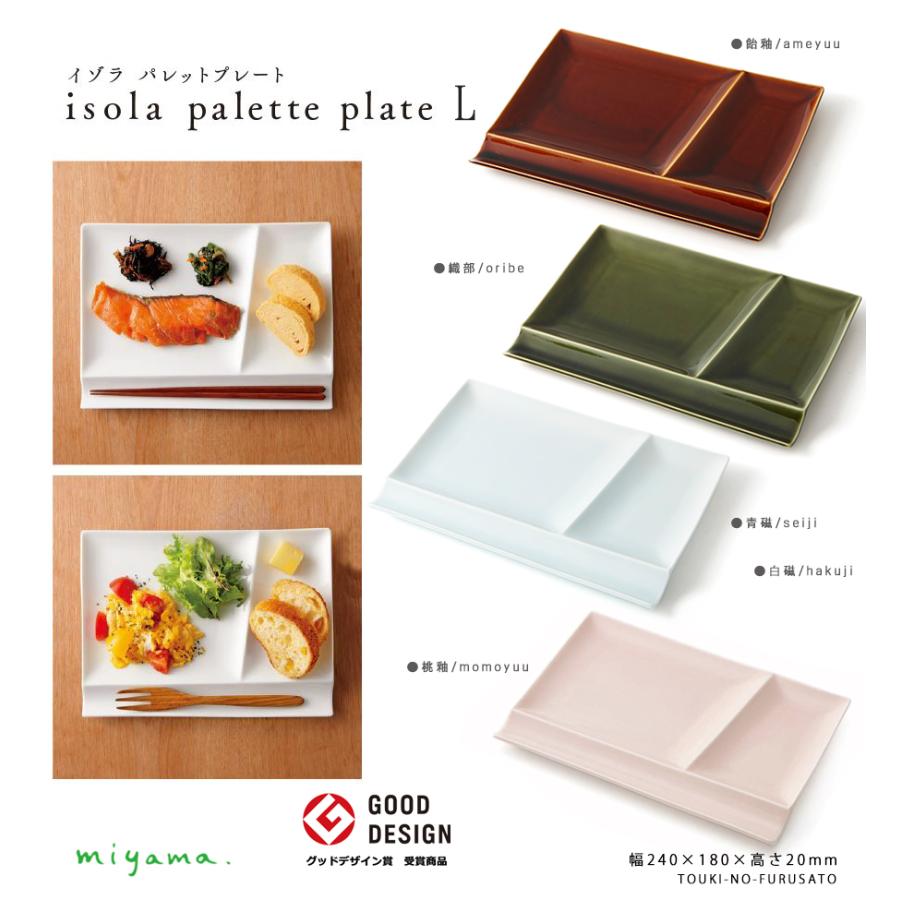 Miyama Isola Palette Plate 24x18