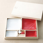 Miyama Mizuhiki Red & White Plate Gift Set