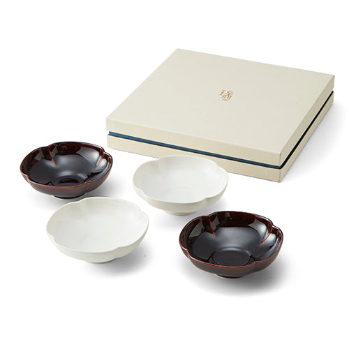 Miyama Mokko Small Dish 4P Set