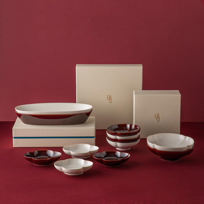 Miyama Mokko Small Dish 4P Set