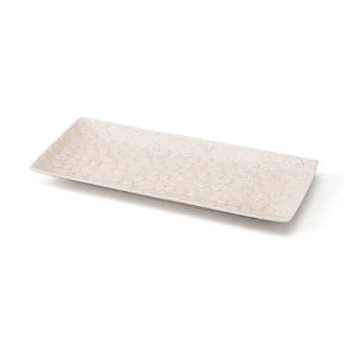 Miyama Sakura Rectangular Plate 30x13