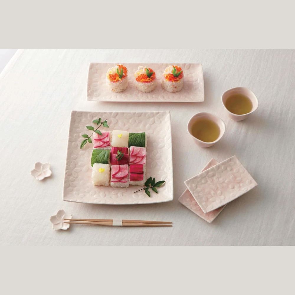 Miyama Sakura Rectangular Plate 30x13