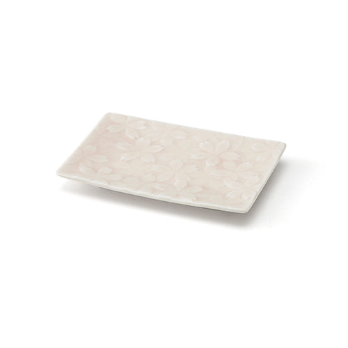 Miyama Sakura Rectangular Small Plate 14x10