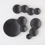 Miyama Savone Divided Plate Gift Set 3P - Black