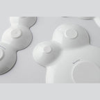 Miyama Savone Divided Plate Gift Set 3P - White