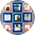 Moomin Kutani Mamesara 10cm - Ishidatami