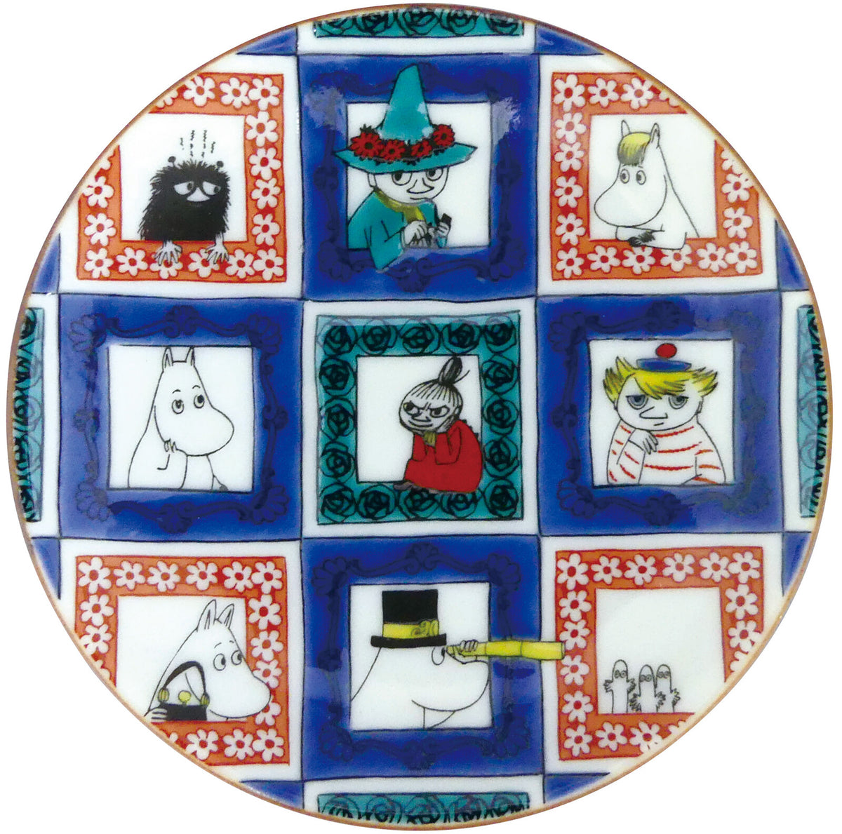 Moomin Kutani Mamesara 10cm - Ishidatami