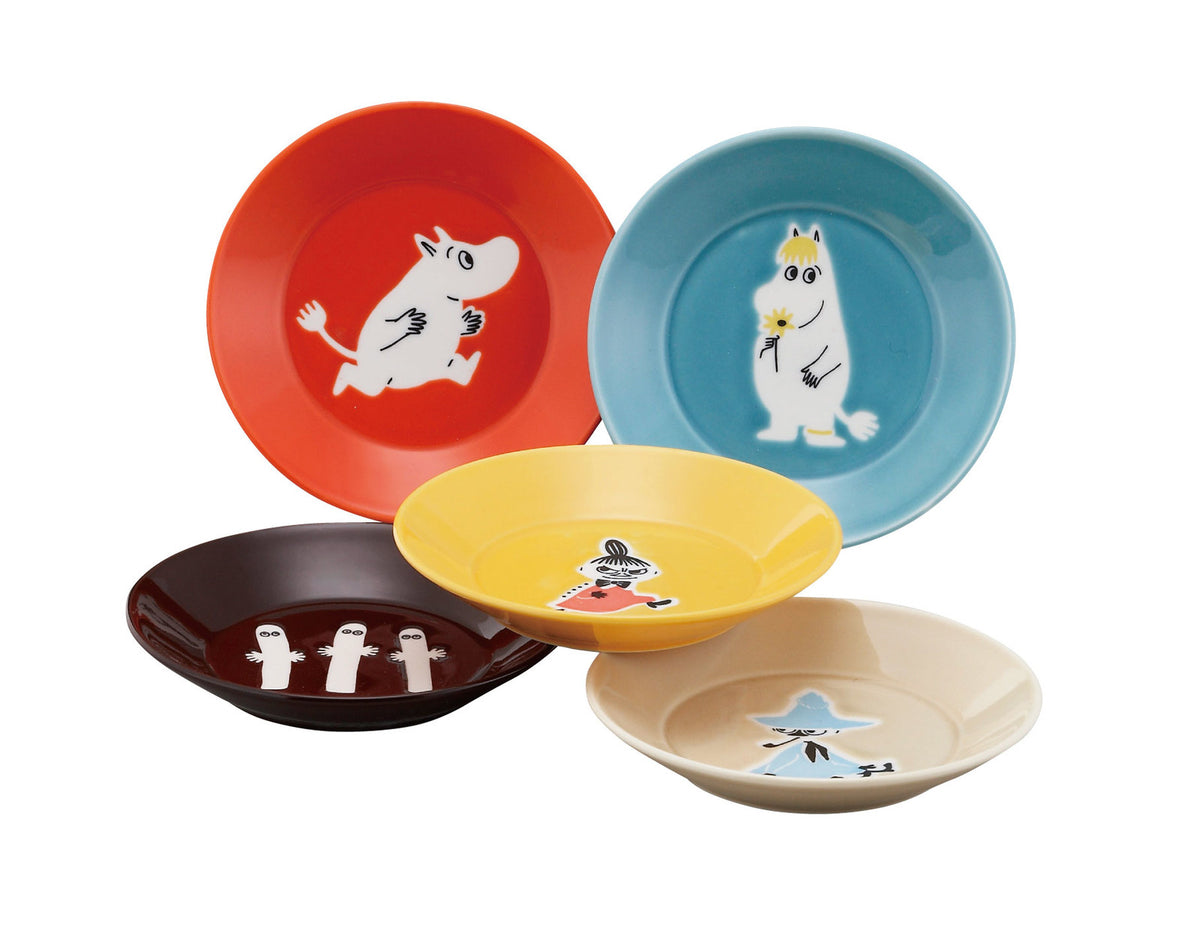 Moomin One By One Plate Set 13.5cm - 5pc