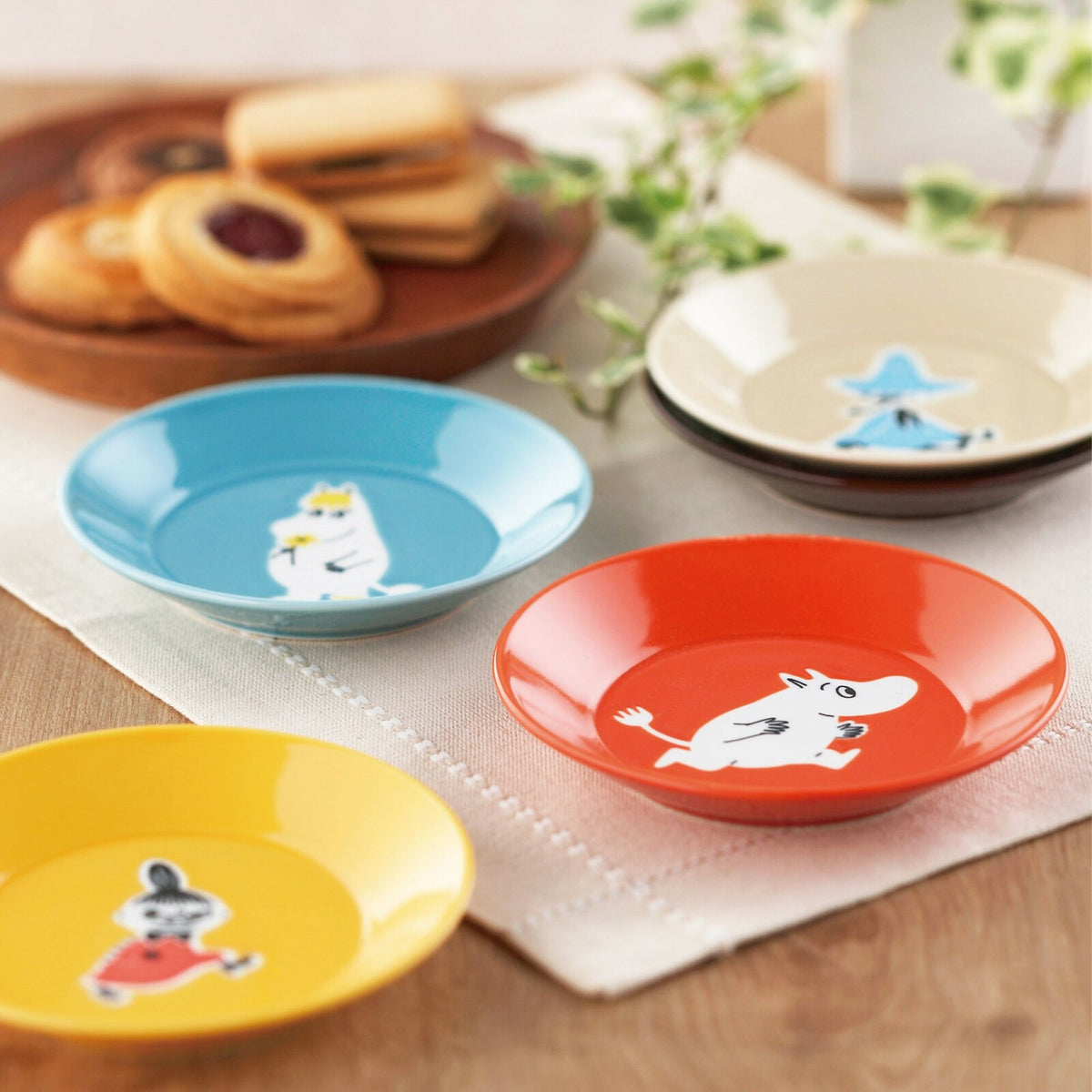 Moomin One By One Plate Set 13.5cm - 5pc
