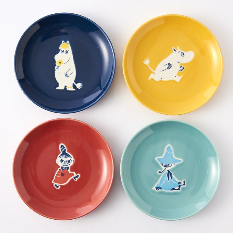 Moomin Plate Set 14cm - 4pc