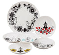 Moomin Valley Plate Set 21.5cm/14cm - 6pc