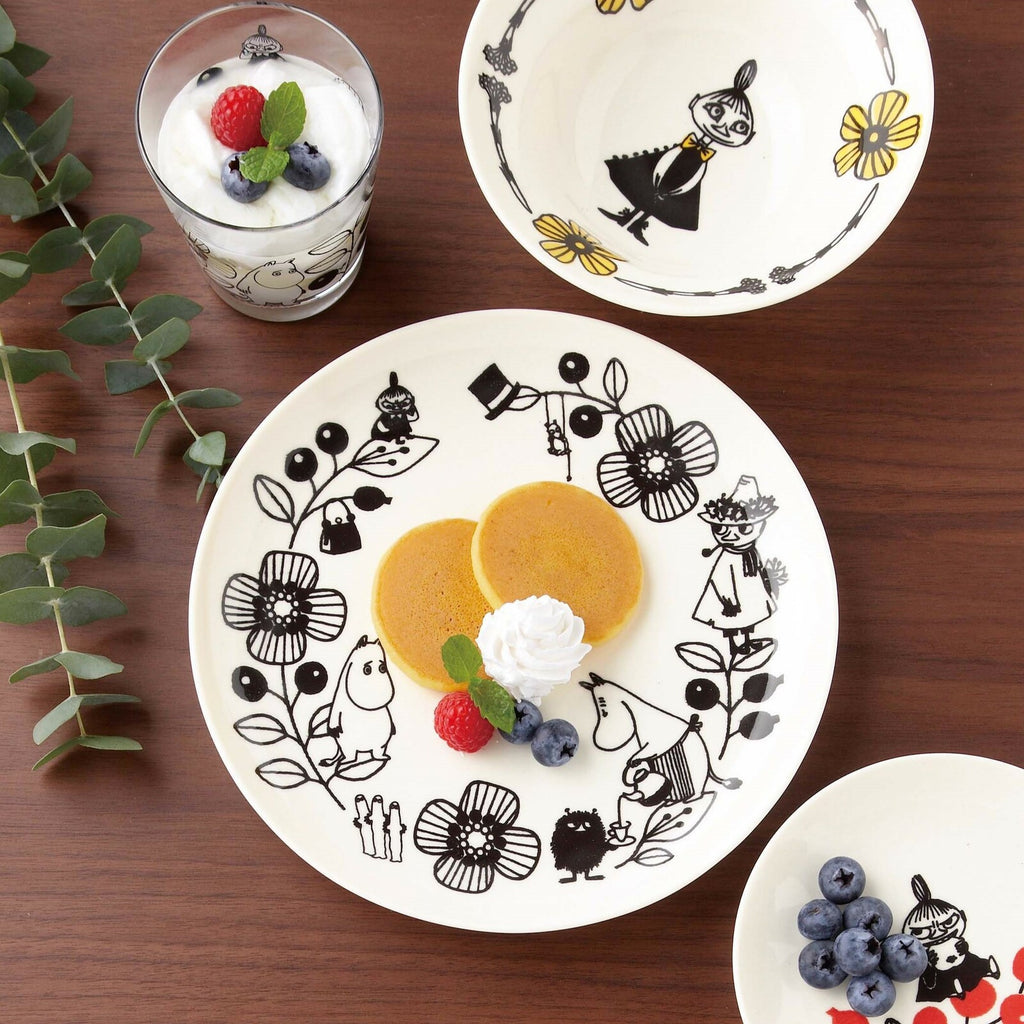 Moomin Valley Plate Set 21.5cm/14cm - 6pc
