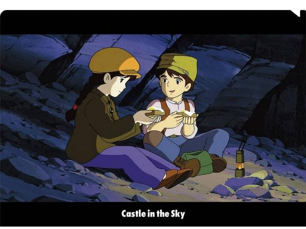 Movic Studio Ghibli Castle in the Sky / Pazu and Sheeta A4 Clear File Folder