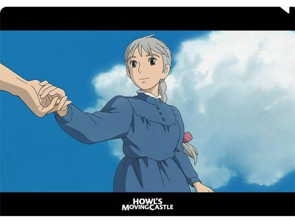 Movic Studio Ghibli Howl&#39;s Moving Castle / Sophie A4 Clear File Folder