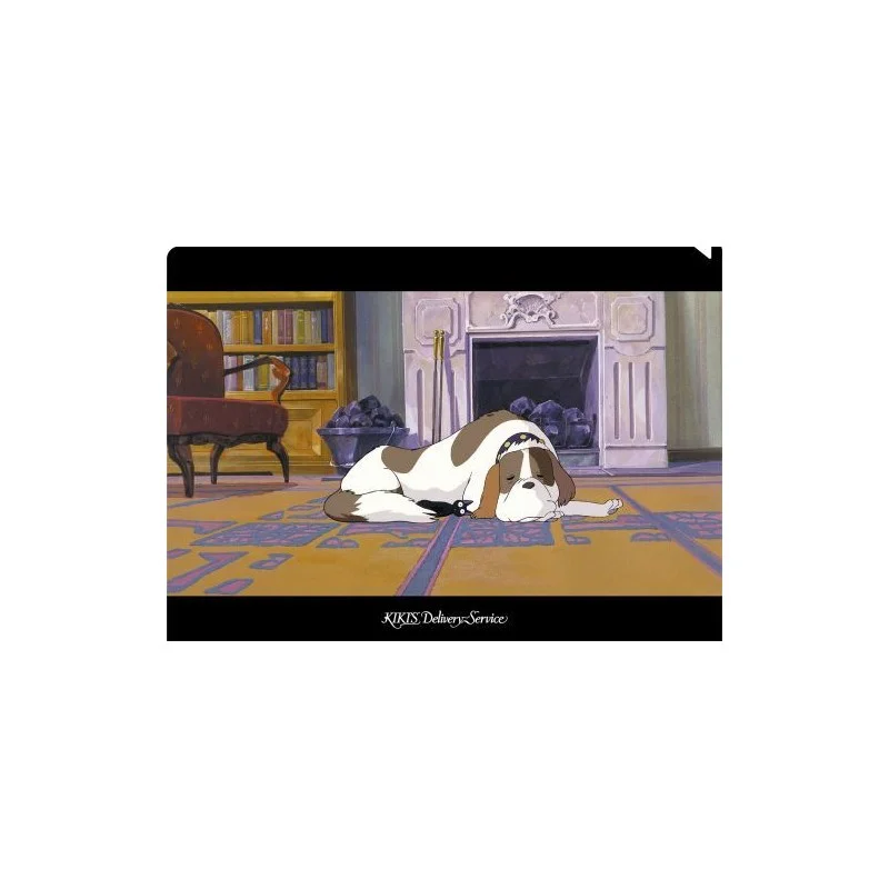 Movic Studio Ghibli Kiki's Delivery Service - Jji & Jeff - A4 Clear File Folder