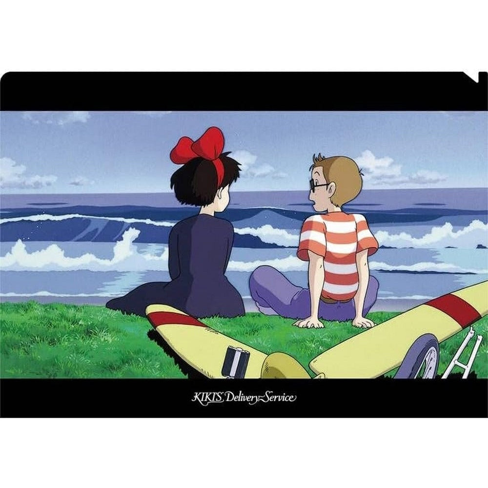 Movic Studio Ghibli Kiki's Delivery Service / Kiki and Tonbo by the Sea A4 Clear File Folder