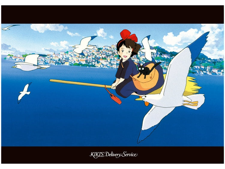 Movic Studio Ghibli Kiki&#39;s Delivery Service / On the Sea A4 Clear File Folder