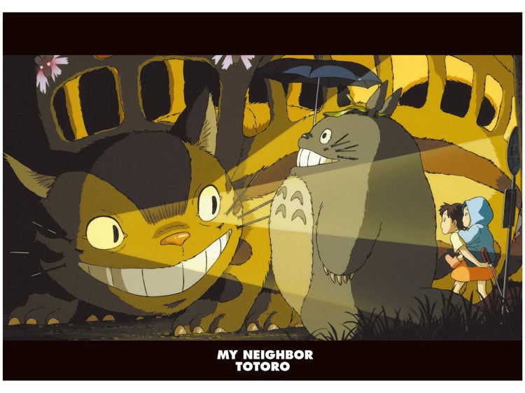 Movic Studio Ghibli My Neighbor Totoro / Cat Bus A4 Clear File Folder