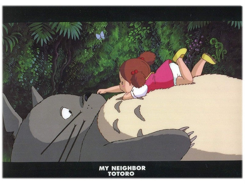 Movic Studio Ghibli My Neighbor Totoro / On Totoro&#39;s Tummy A4 Clear File Folder