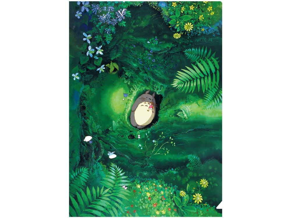 Movic Studio Ghibli My Neighbor Totoro / Totoro&#39;s Bed A4 Clear File Folder