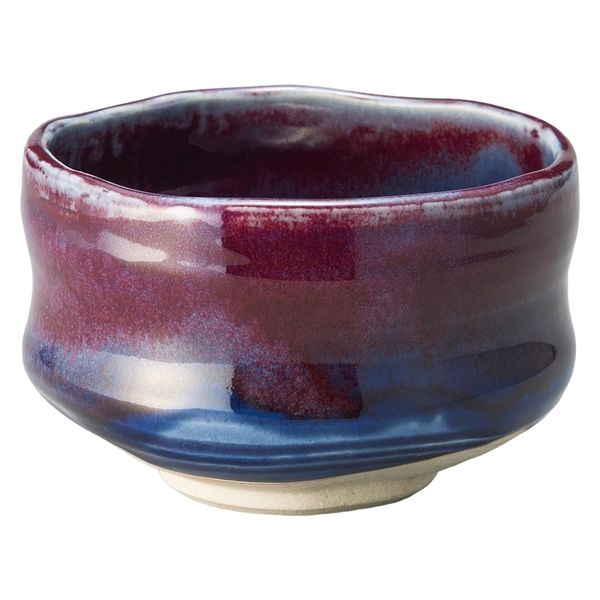 Murasaki Shinsha Purple Cinnabar Matcha Bowl