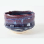 Murasaki Shinsha Purple Cinnabar Matcha Bowl
