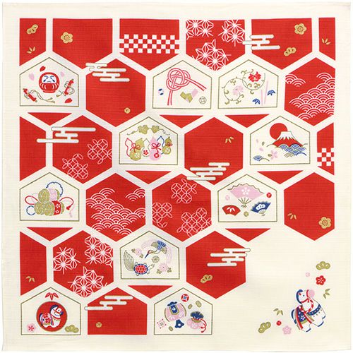 Musubi Zodiac Horse Furoshiki Wrapping Cloth 50cm