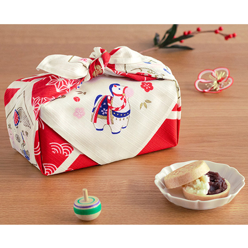 Musubi Zodiac Horse Furoshiki Wrapping Cloth 50cm