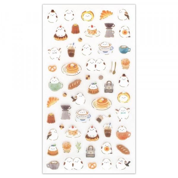 NB Mattari Animals Foil Sticker Sheet - Shimaenaga