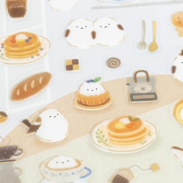 NB Mattari Animals Foil Sticker Sheet - Shimaenaga