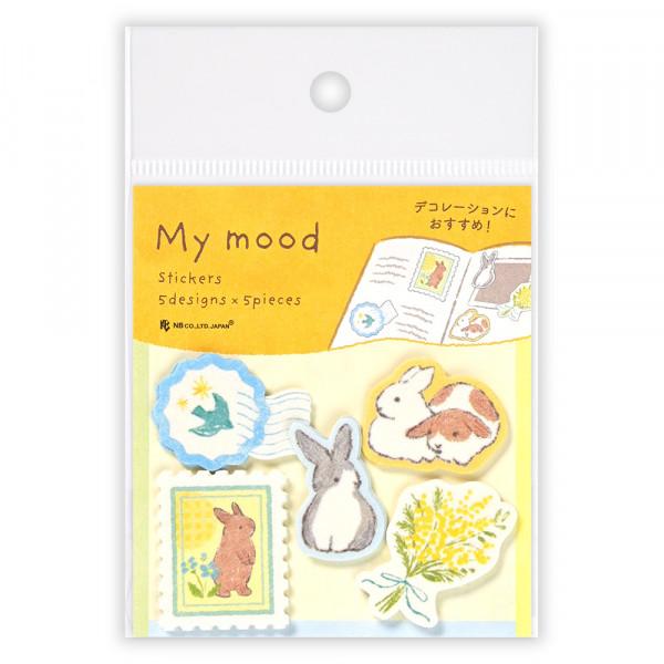 NB My Mood Flake Sticker Pack - Yellow