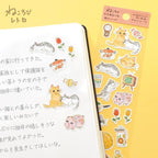 NB Nekorobi Retro Seal - Chibi and Mīko