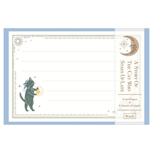 NB RESSA Mini Letter Set - Late-night Cat