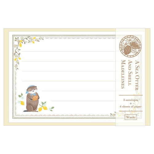NB RESSA Mini Letter Set - Otter and Madeleines