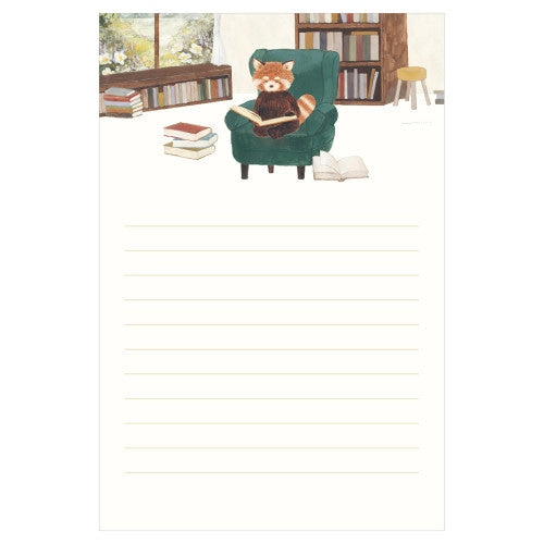 NB RESSA Panda Books Letter Pad - Lesser Panda Bookstore