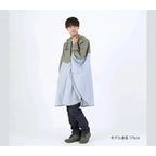 NIFTY COLORS Eco Loopet Bicolour KhakiGrey Poncho