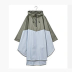 NIFTY COLORS Eco Loopet Bicolour KhakiGrey Poncho