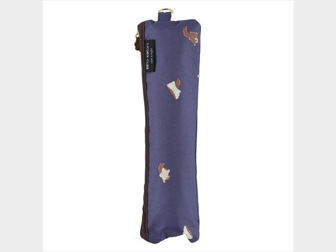 NIFTY COLORS Flying Squirrel (Brown) Slender-Mini Umbrella 50cm